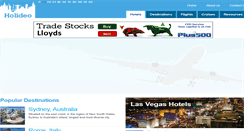 Desktop Screenshot of holideo.net